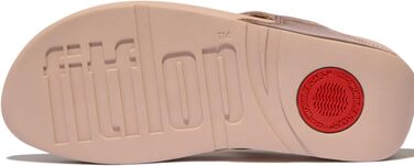 Сандалі жіночі Fitflop Lulu з шкіри, рожево-золотисті, розмір 39 EU