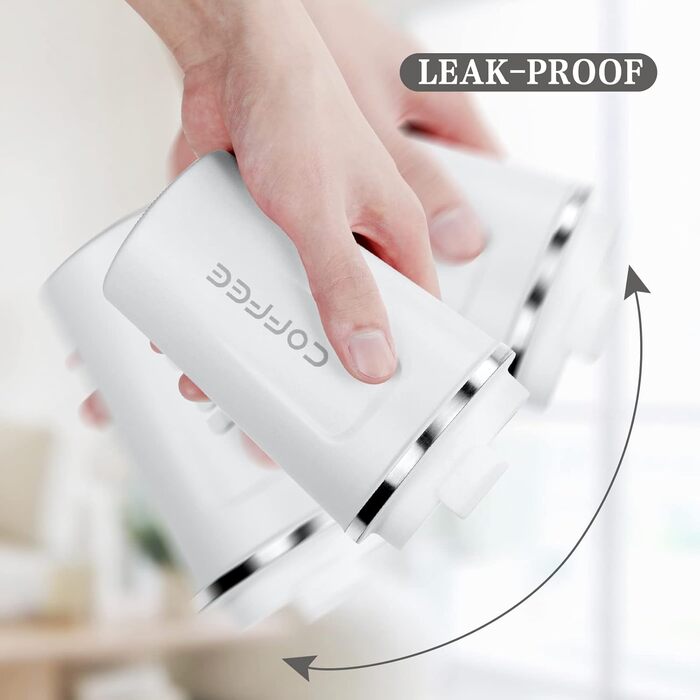 Термокружка Flintronic 510 мл з подвійними стінками, з нержавіючої сталі, з кришкою, для кави та чаю