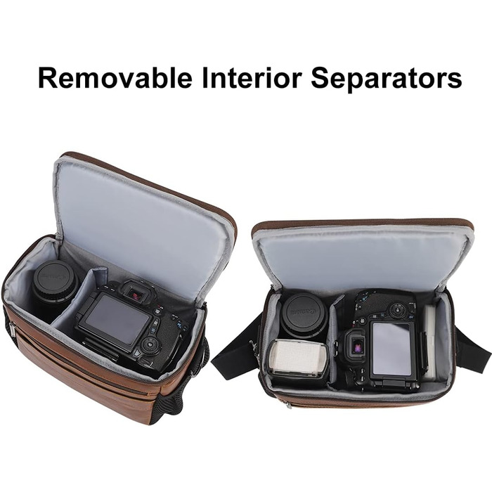 Чохол для камери DOMISO SLR DSLR, водонепроникний, коричневий