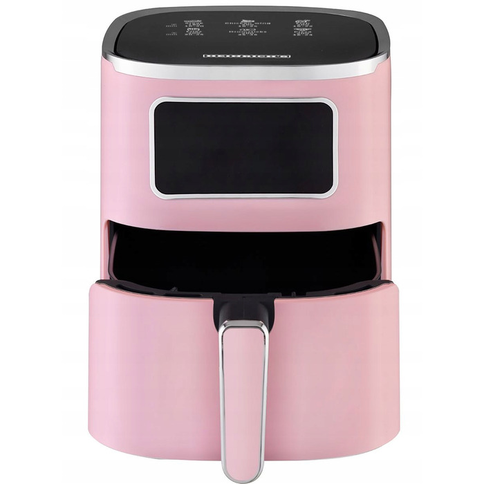Аерофритюрниця Air Fryer 5л, 1450 Вт, велика чаша XL, рожева