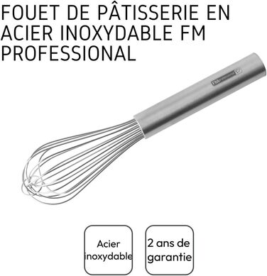 Віночок кухонний FMprofessional 21888, нержавіюча сталь, 35 см, сріблястий (робоча частина 25 см)