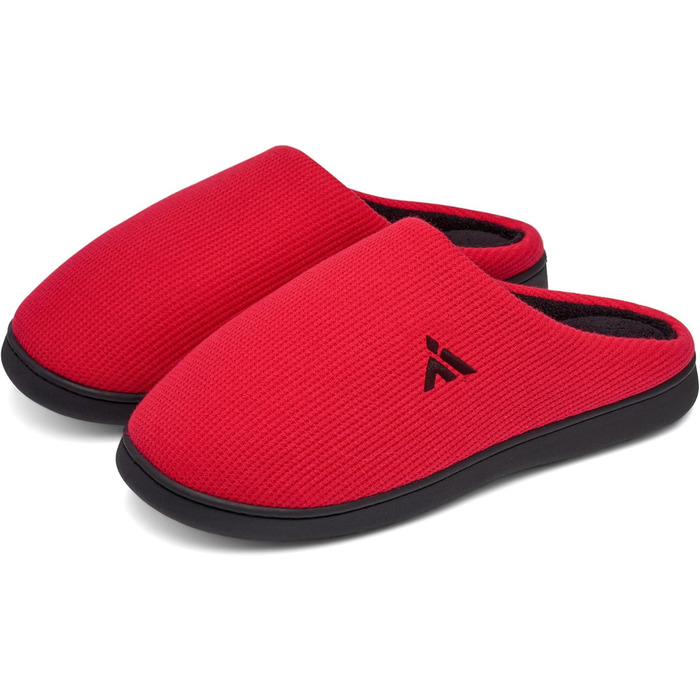 Тапочки зимові Mishansha для чоловіків та жінок, м'які, зручні, з пам'яттю, розмір 36-48 (EU), червоні