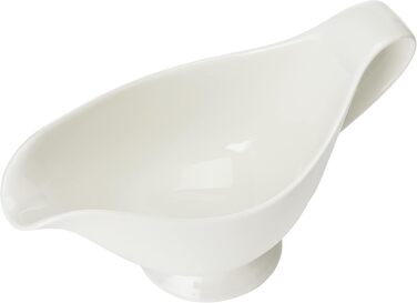 Соусник Villeroy & Boch For Me, порцеляновий, 400 мл, білий, для соусу, підливи, підходить для посудомийної машини, преміум-якість