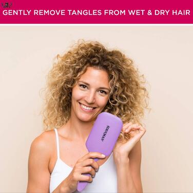 Щітка для волосся Denman D90L Tangle Tamer Ultra для довгих та густих волосся, фіолетовий колір