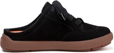 Тапочки жіночі UBFEN, теплі мюлі, плюшеві, з антиковзким покриттям, чорні, 42 EU