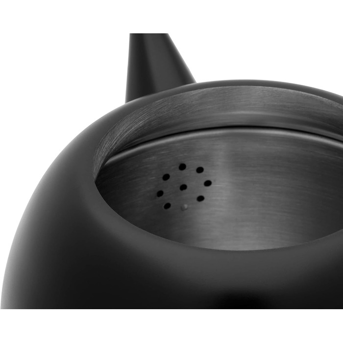 Bredemeijer small, round, double-walled teapot 0.5 Liter (Black, 1.4 L)