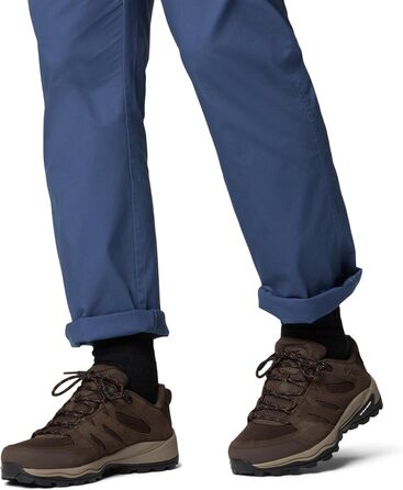 Чоловічі трекінгові черевики Columbia Redmond Iv Low Waterproof Mid Rise, 45 EU, Cordovan Tangy Orange