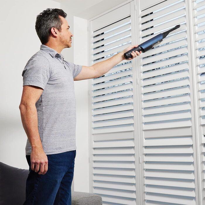 Shark WandVac 2.0: Бездротовий міні-пилосос, блакитний (WV270EU)