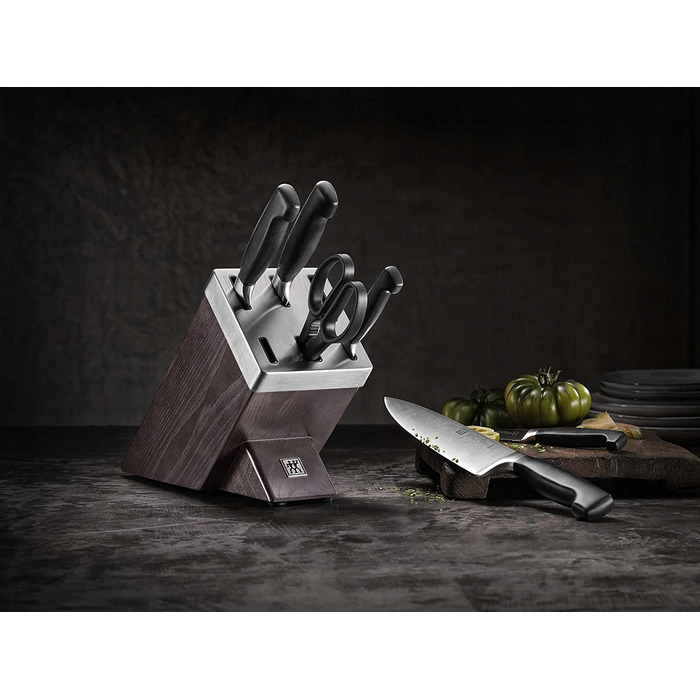 Набір ножів у блоці Zwilling Four Star, 5 предметів