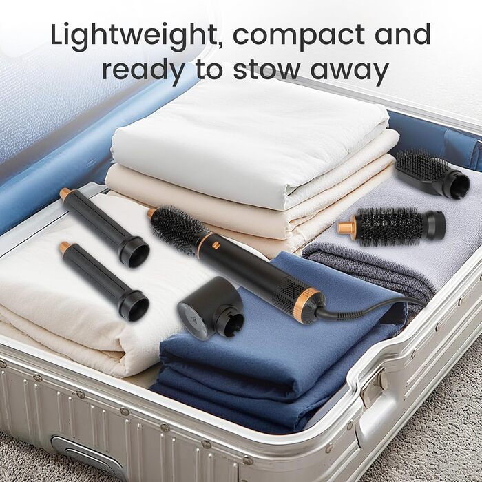 Airstyler Pro 5 в 1: Фен-щітка, фен, плойка, об’єм, локони. 1000W, для створення різних зачісок