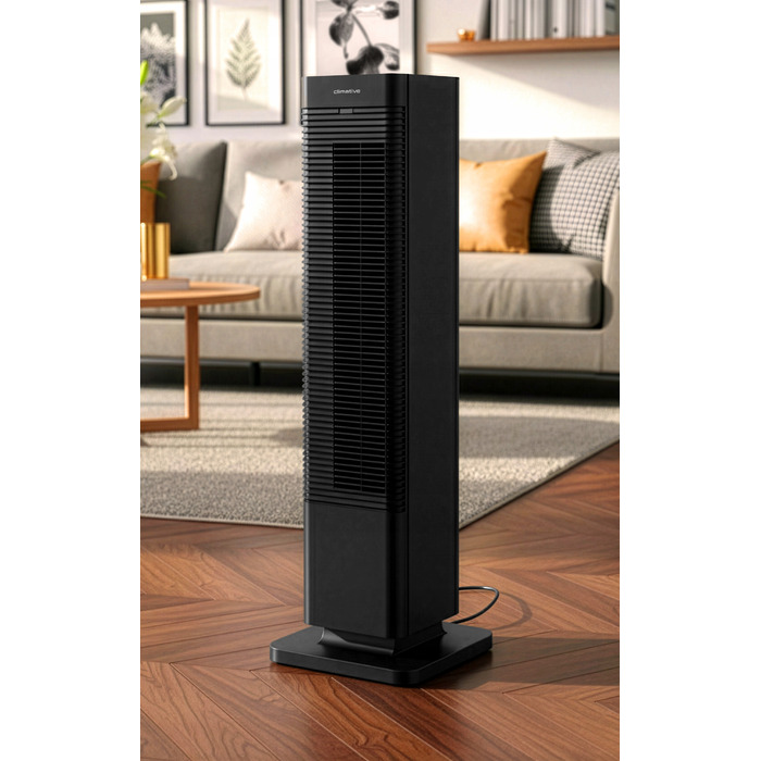 Колонний вентилятор Climative CoolHeat: підлоговий обігрівач та охолоджувач з WiFi та LED-дисплеєм