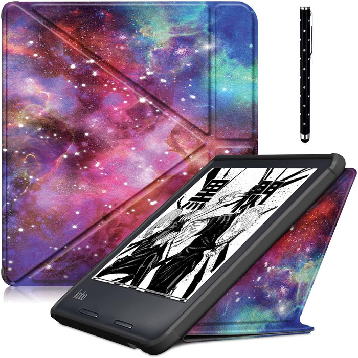 Чохол Acelive для Kobo Sage (8 дюймів) - захисний чохол для eBook-Reader з авто-функцією сну/пробудження (Galaxis)