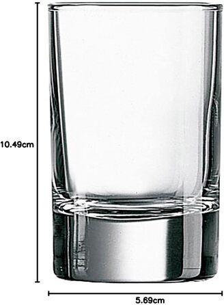 Склянка для лонгдрінка Arcoroc Islande 160 мл, прозора, 6 шт.