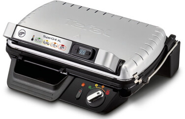 Електричний гриль Tefal GC461B, складаний, 2400 Вт, площа 800 см²