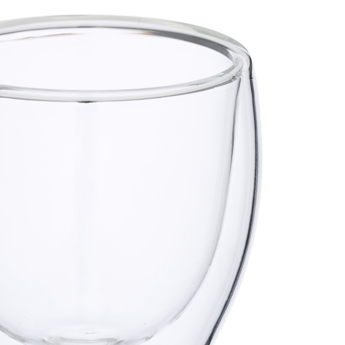 Relaxdays Cappuccino Glasses, double-walled