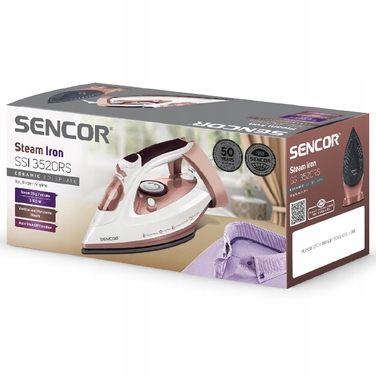 Парова праска Sencor SSI 3520RS з керамічною підошвою
