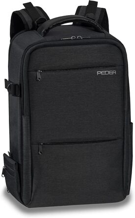 Плечовий рюкзак Pedea Noble для чоловіків та жінок, антрацитовий колір