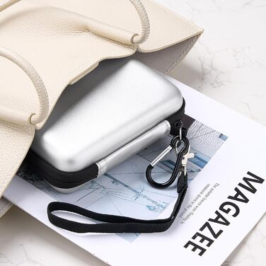 Чохол для жорсткого диска ProCase 2.5' для Seagate, Toshiba, WD, UnionSine, Samsung - сріблястий