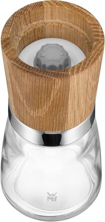 Солонка та перечниця WMF Ceramill Nature з дерева, керамічний механізм, для солі, перцю, чилі, порожня