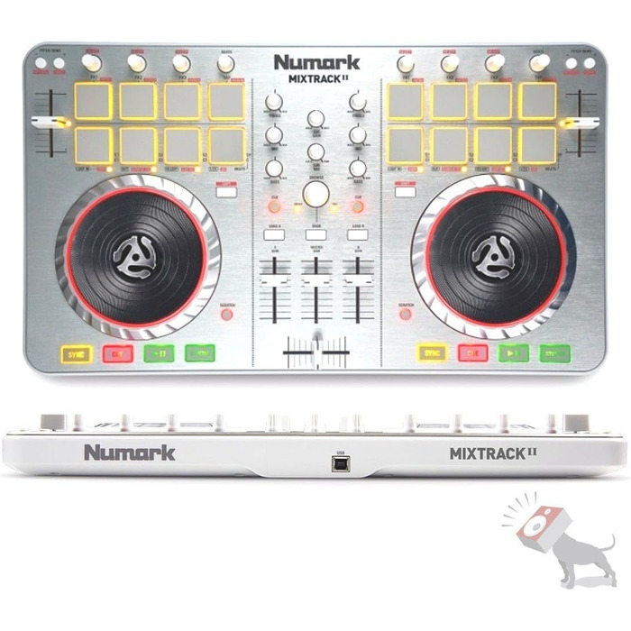 DJ контролер Numark Mixtrack II USB - для мікшування музики з Virtual DJ