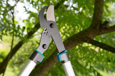 Секатор для гілок Gardena EnergyCut 750 B з передачою, байпас, для обрізки дерев, 12007-20