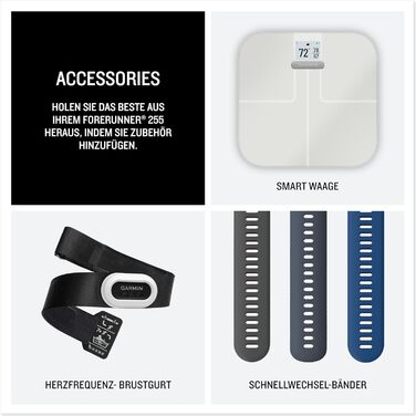 Garmin Forerunner 255 – GPS-годинник для бігу з індивідуальними планами тренувань, функціями для бігу та детальною аналітикою. 1.3' дисплей, до 14 днів роботи від акумулятора, водонепроникний (Non-Music, 46 мм, Темно-синій)