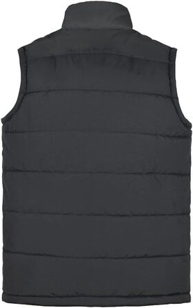 Чоловіча жилетка MADHERO з коміром-стійкою, стьобана безрукавка, XXL, темно-сірий