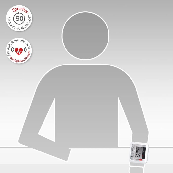 Тонометр на зап'ястя BOSO medistar+ (1 шт.)