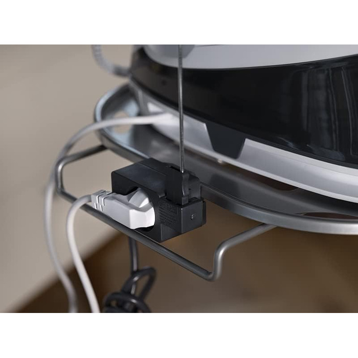 Гладильна дошка Vileda XXL з розеткою 130x44 см для парогенератора | Регульована висота 74–97 см, термостійке покриття Titan | Складана, стабільна, сертифікована TÜV (TOTAL REFLECT plus Ecoverpackung)