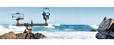 Штатив K&F Concept T254A7 + FH-03, 231 см, чорний