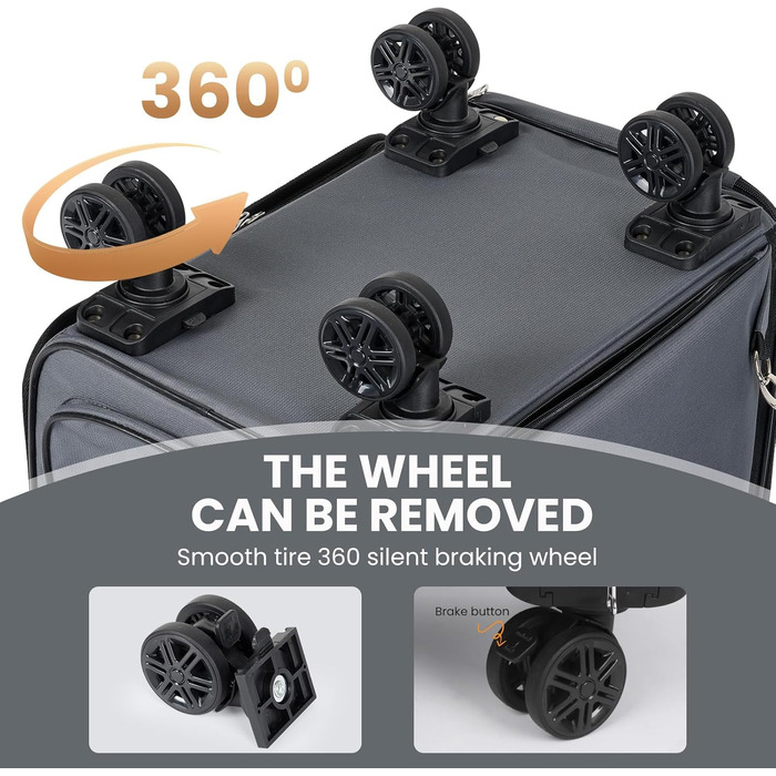 Сумка-переноска для тварин на колесах, рюкзак для собак та котів, сумка для подорожей, сіра