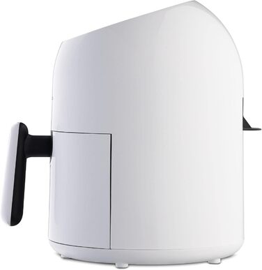 Фритюрниця повітряна MELLERWARE 1450W з скляним контейнером 4.5L, 9 програм, сенсорний дисплей, таймер 60 хв, для миття в посудомийній машині