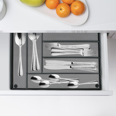 Metal Cutlery Drawer Organizer