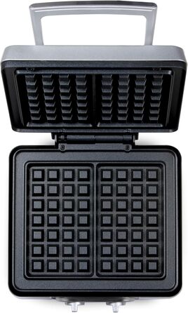 Вафельниця DOMO DO9280W для приготування бельгійських вафель - антипригарне покриття, 1520W, білий (Inox)