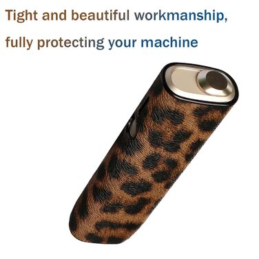 Case compatible with iQOS cigarette holder + (compatible with iluma one/compatible with iluma i one case) PU leather protective cover and accessories, cigarette case pouch.