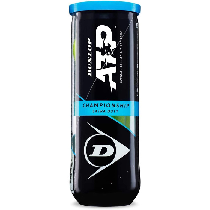 Тенісні м'ячі Dunlop ATP Championship (12 шт. у банці V21)