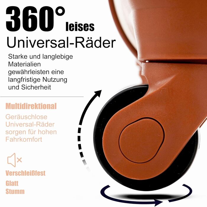 Набір валіз Merax 5-ти частинний: велика, середня, маленька, сумка та аксесуар, ABS, TSA-замок, розширюється, чорний