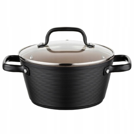 Каструля традиційна Florina Carina Black, 2,2 л