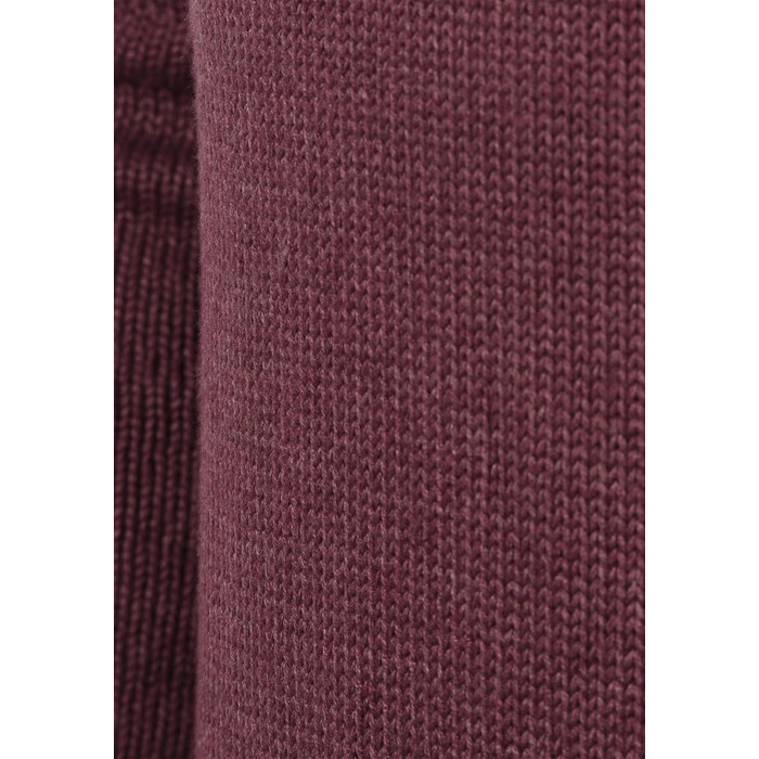 Чоловічий кардиган Soid SDPou з грубого трикотажу з бавовняної суміші, з коміром-стійкою, звичайний крій, колір: бордово-червоний мікс (3XL)