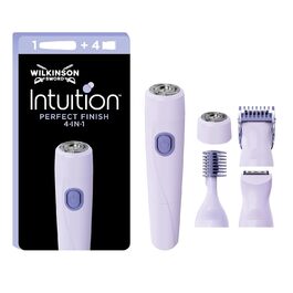 Електричний триммер Wilkinson Sword Intuition Perfect Finish 4-в-1 для тіла, бікіні, обличчя та брів (1 шт.)