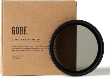Гобе NDX 49mm Variabler Графільтр ND2-400 ND Filter (1Peak) Чорний