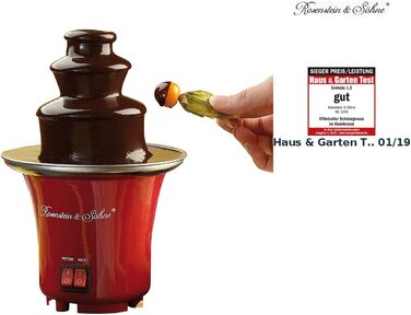 Шоколадний фонтан Rosenstein & Söhne: Міні шоколадний фонтан для дому