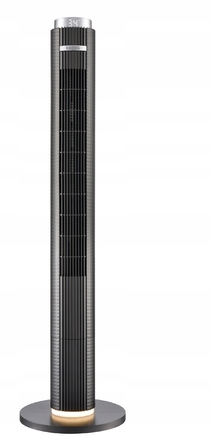 Колонний вентилятор EBERG ELIF 117 см з LED-дисплеєм, іонізацією та ароматизацією