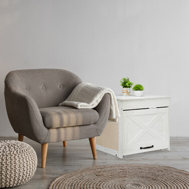 Relaxdays Cat Litter Cabinet