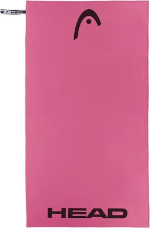 Рушник для спорту та басейну Osama Home Head Active з гумкою, комплект, 60x110 см, рожевий
