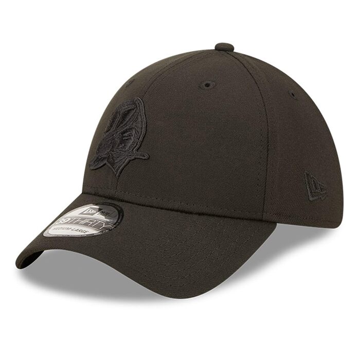 Кепка New Era 39Thirty Stretch Tampa Bay Buccaneers (S-M, Чорна) - Офіційна ліцензійна кепка NFL
