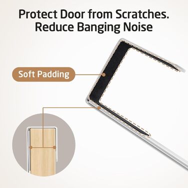 Підвіска для прасувальної дошки KES з корзиною, без свердління, біла (HIR500A-WH)