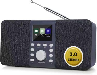 MD5 Портативне DAB радіо з Bluetooth 5.3 та 2.4