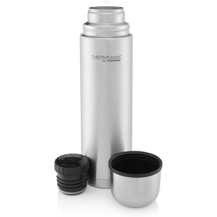 Термос Thermos Thermocafé з нержавіючої сталі, ізоляційна пляшка для напоїв, 0,5 л