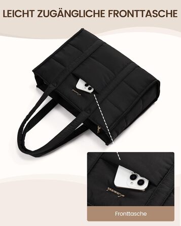 Сумка для ноутбука LOVEVOOK для жінок, велика містка, на плечі, для роботи, навчання, універсальна (17 дюймів, темно-зелена)